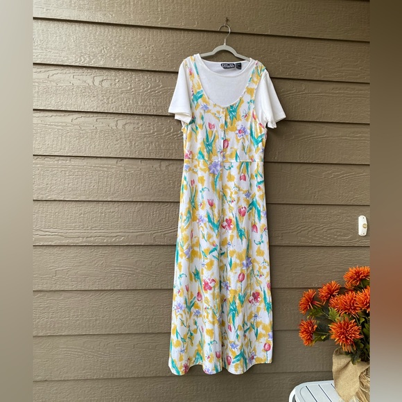 Nick & Sarah vintage womens spring floral print, S - Picture 2 of 15